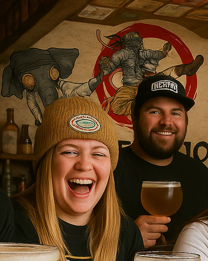 People smiling