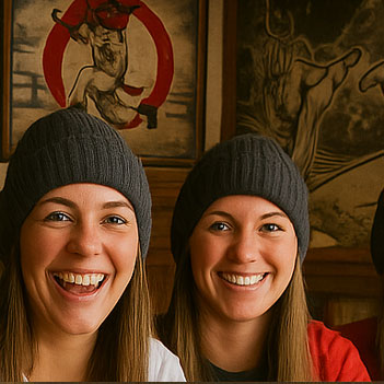 People smiling